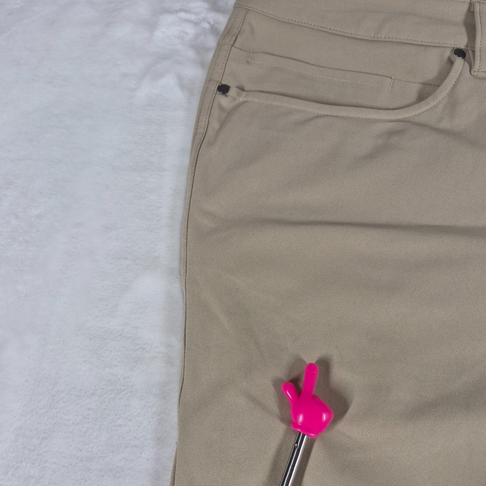 Lululemon ABC Pants Men's 34x31 Beige Chino Warpstreme Slim Fit Casual LM5AD5S - Picture 11 of 14